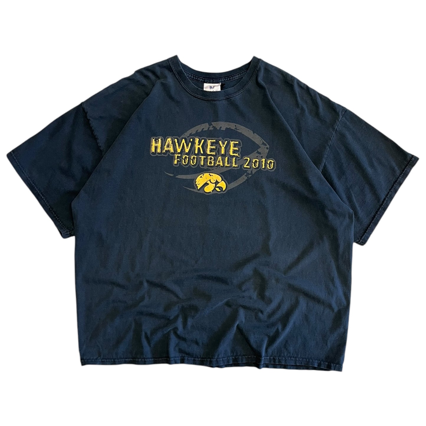 Y2K 2010 Iowa Hawkeye Football Tee