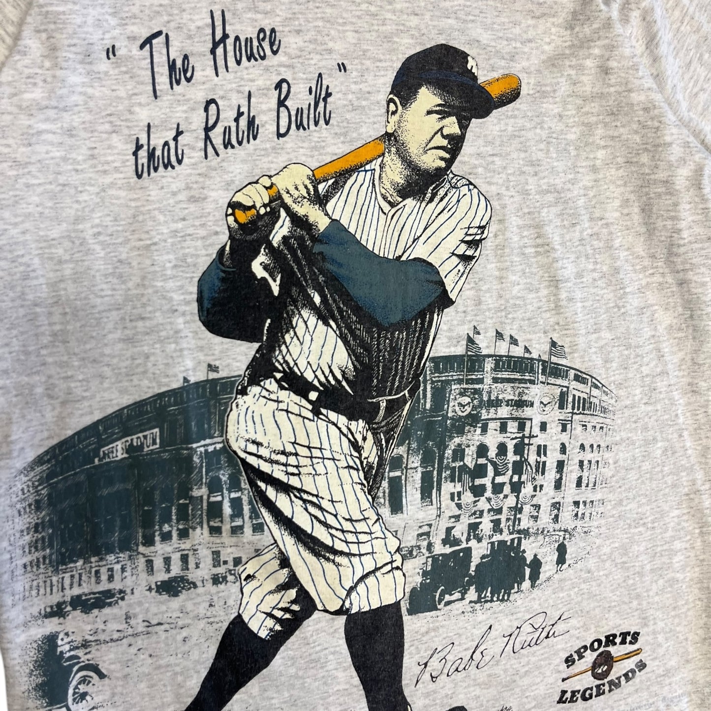 Vintage 1991 Babe Ruth Baseball Tee