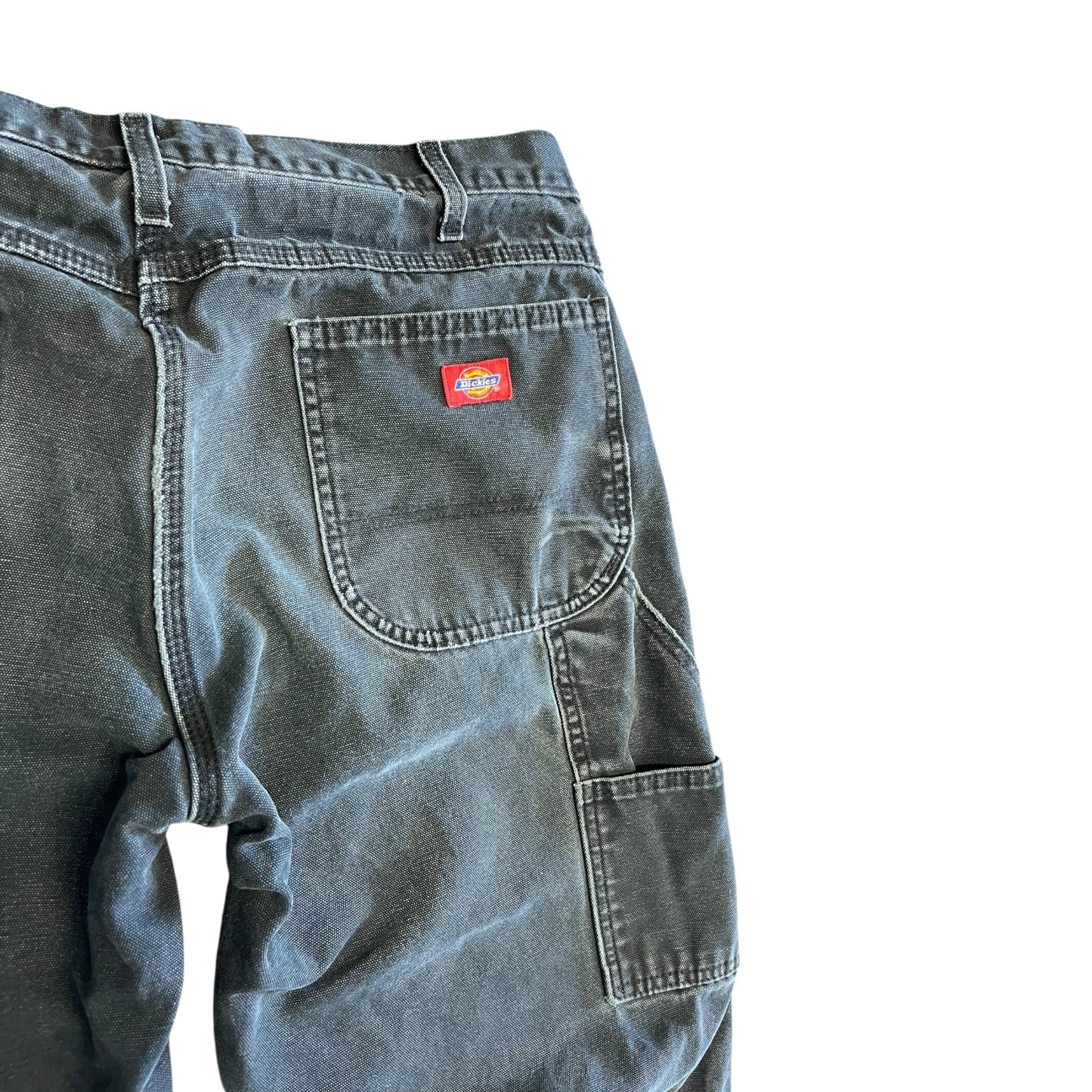 Vintage Dickies Faded Black Heavy Canvas Carpenter Pants