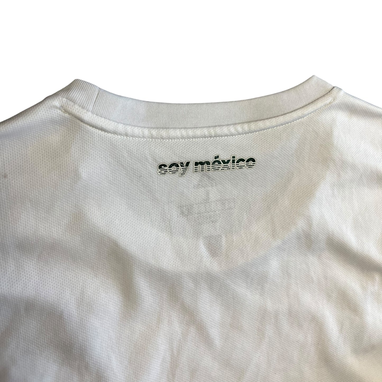 2018 adidas Mexico White Jersey