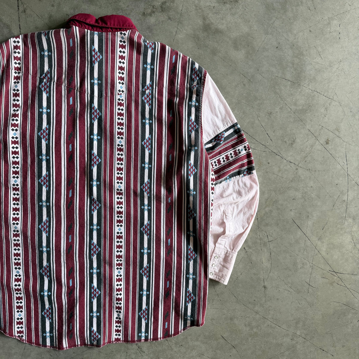 Vintage Frontier Series Western Pearl Snap Shirt