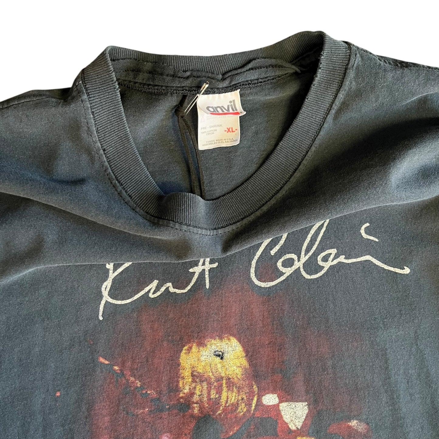 Vintage Kurt Cobain MTV Unplugged Solo T Shirt