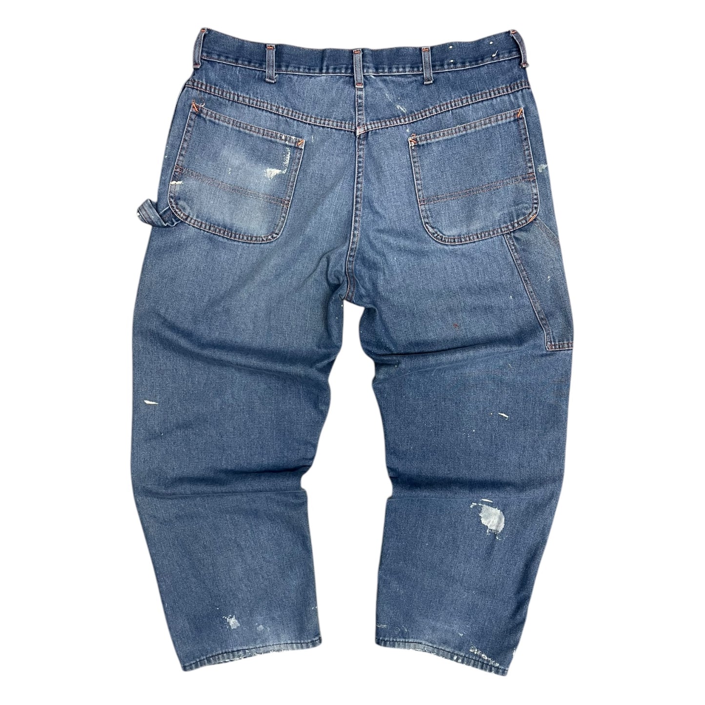 Vintage Big Mac Paint Splatter Carpenter Jeans