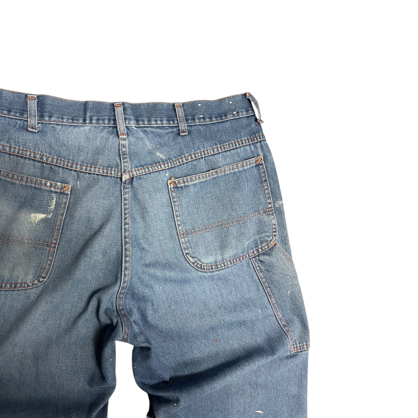 Vintage Big Mac Paint Splatter Carpenter Jeans