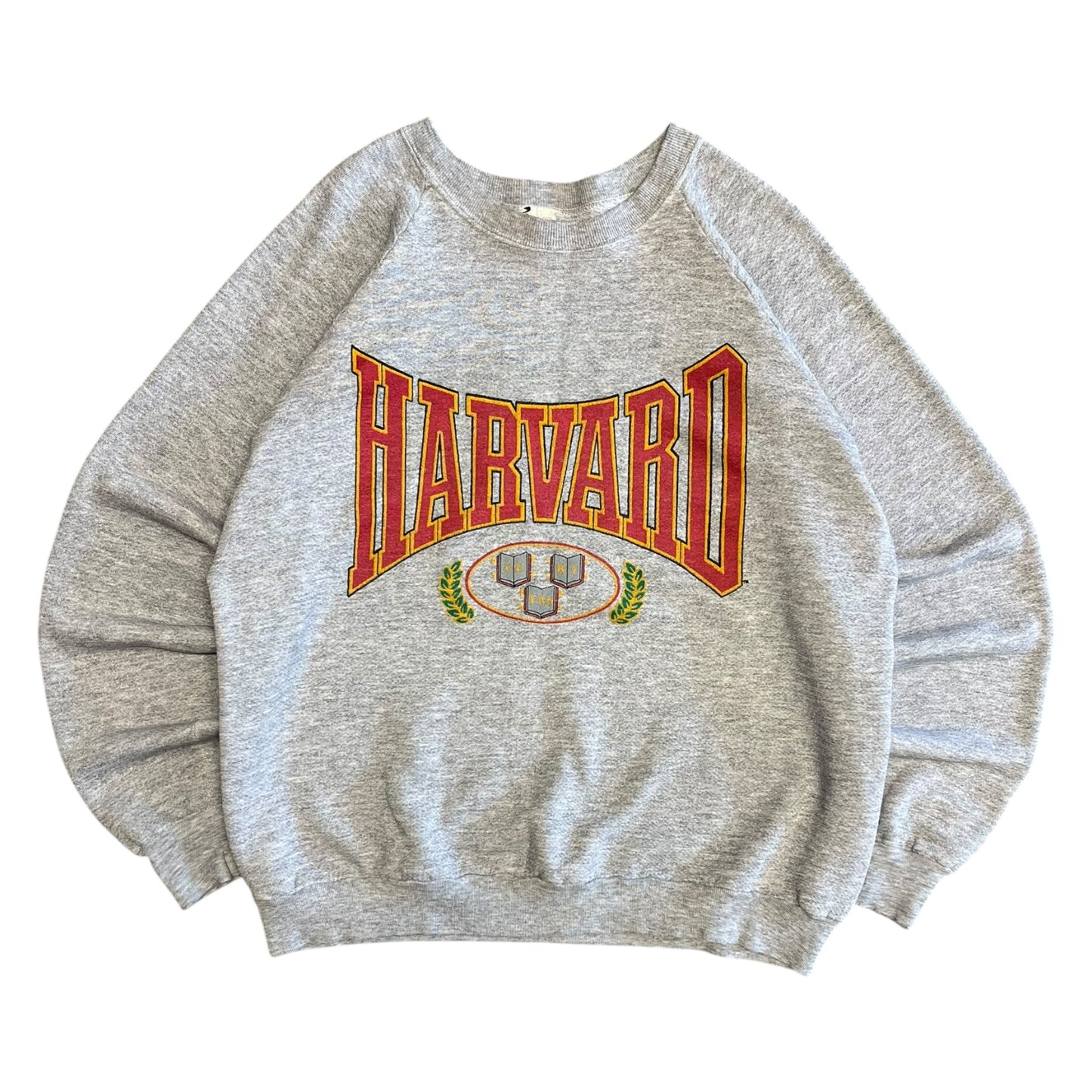 Vintage Harvard Spell Out Raglan Cut Crewneck