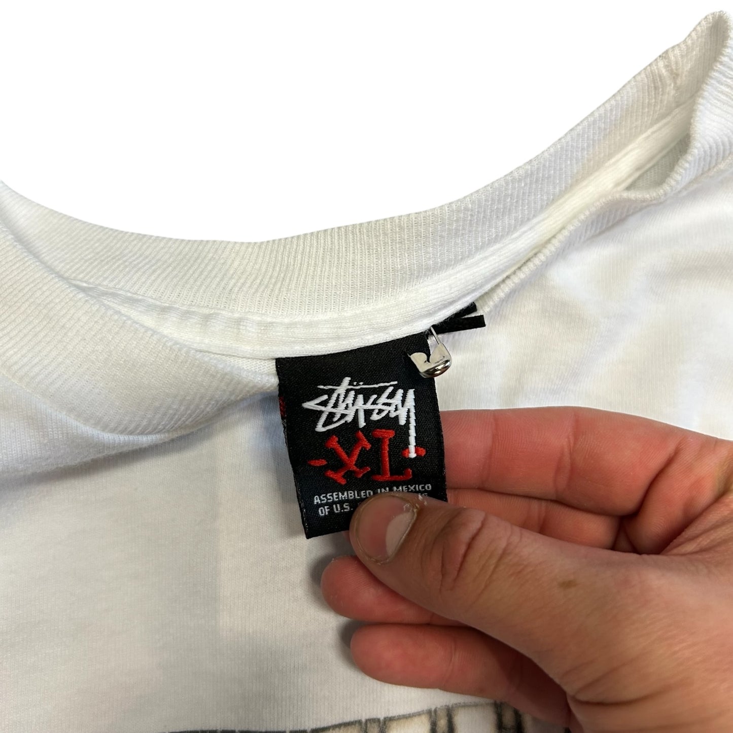 2009 Stussy Dondi White Graphic Tee