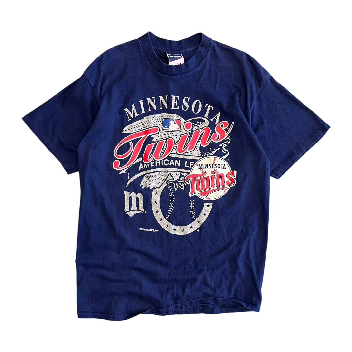 Vintage Bike Minnesota Twins Big Graphic Tee