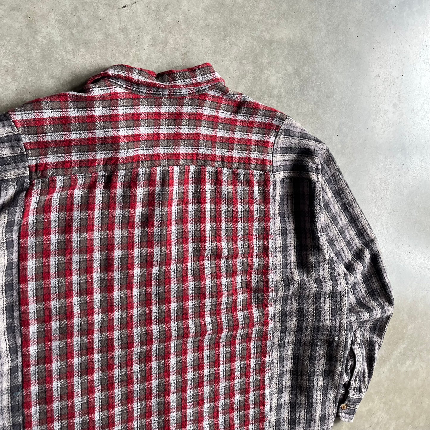 Rebuild By Needles 10 Cut Flannel Button Up Shirt