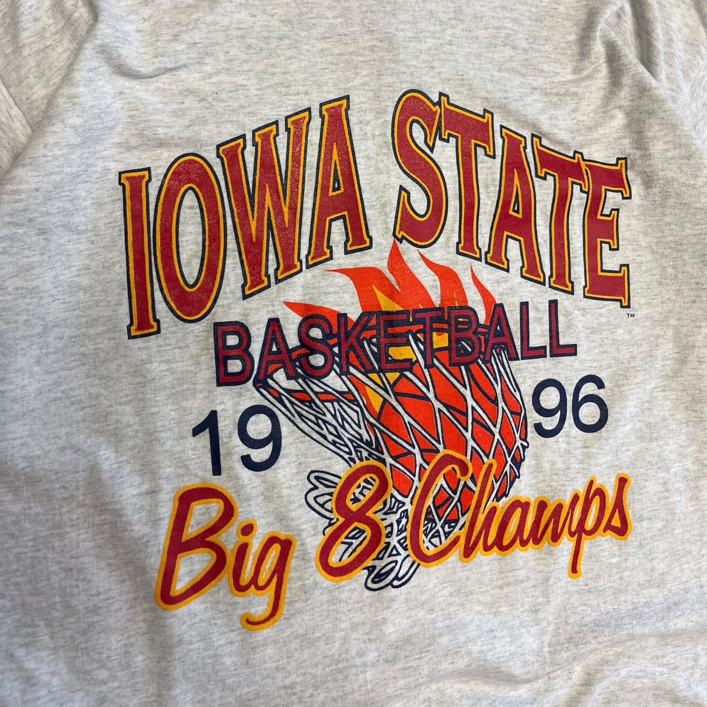 Vintage Iowa State Basketball Big 8 Champs T Shirt