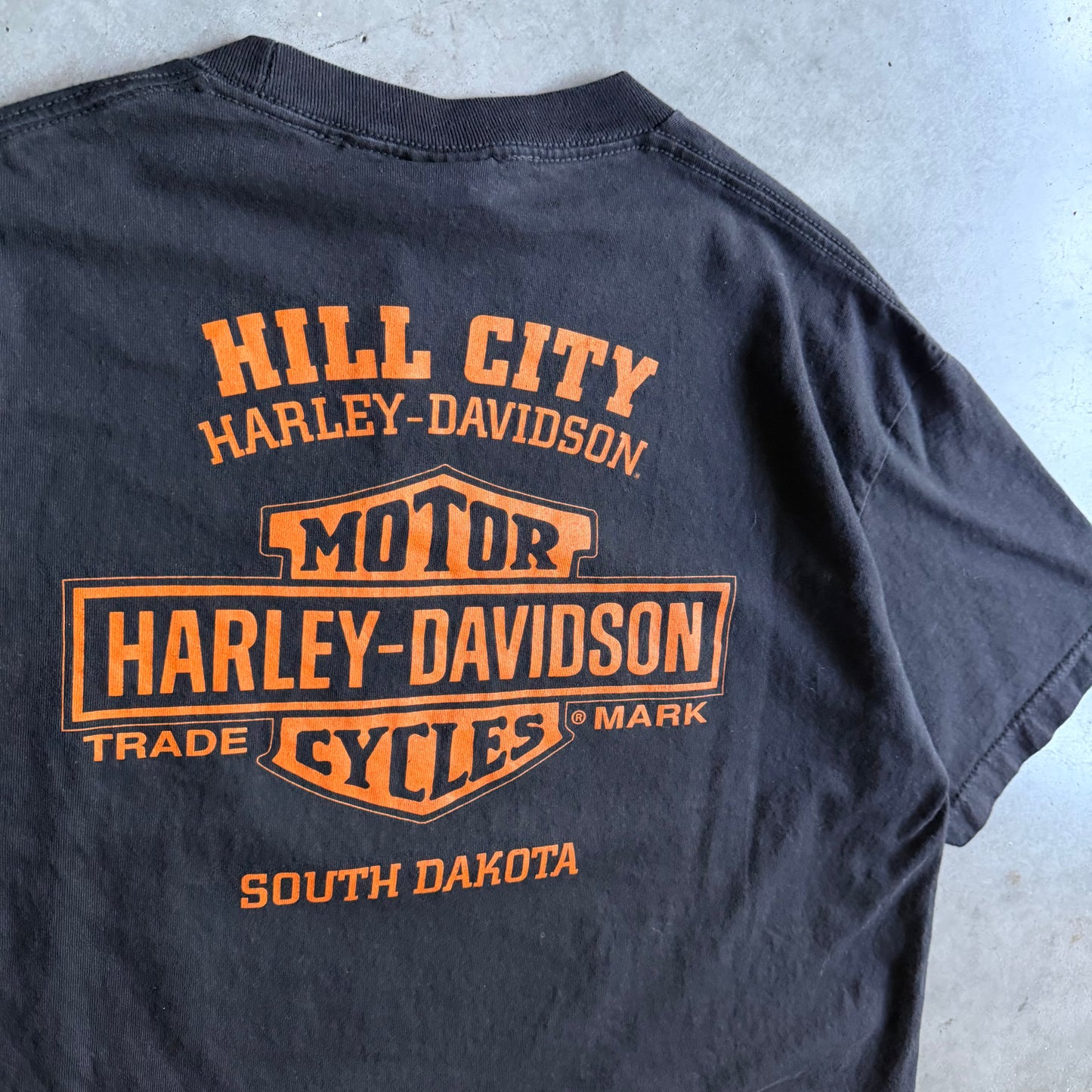 Y2K Harley Davidson Big Logo & Seductive Lady Tee