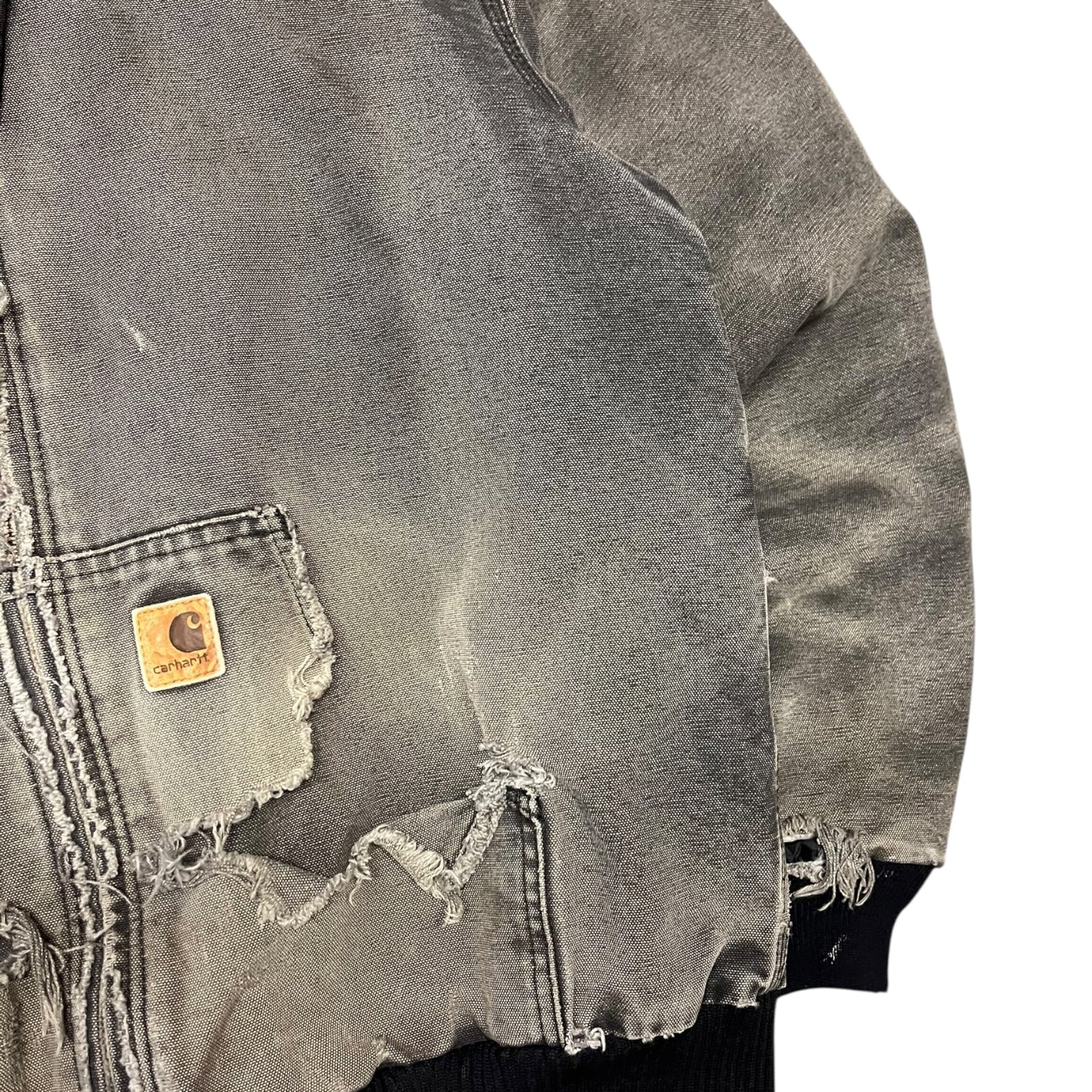 Carhartt ‘J130 BLK’ Thrashed Black Active Jacket