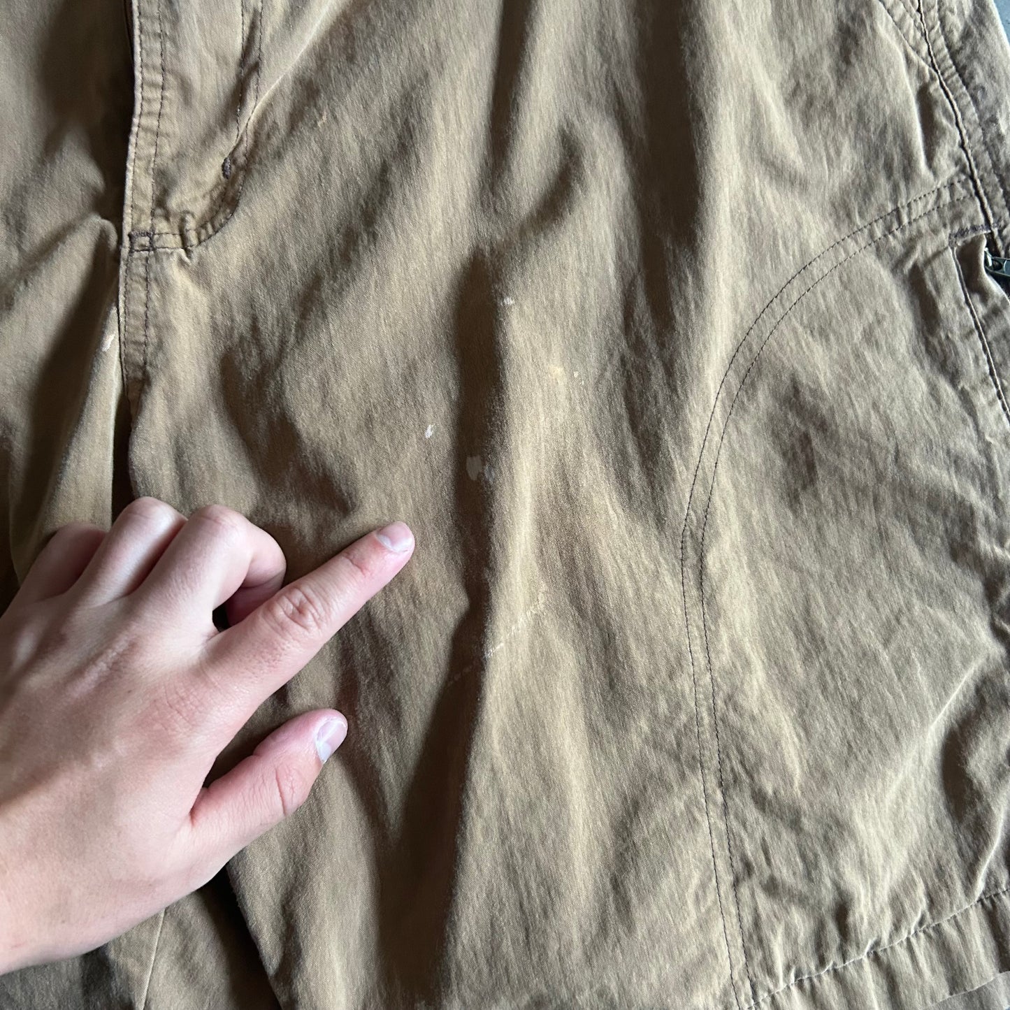 Y2K Pacific Trail Tan Multi-Pocket Shorts