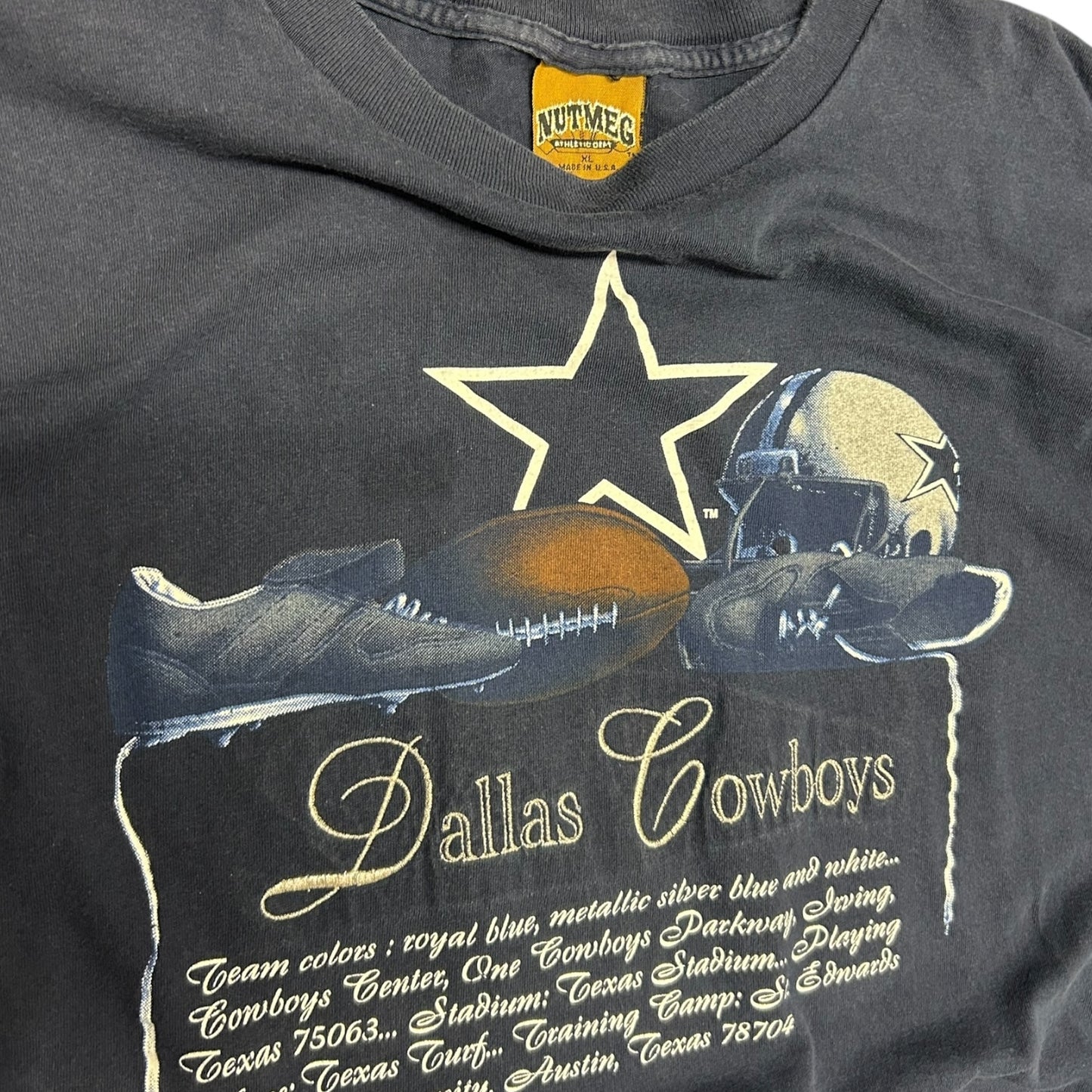 Vintage Nutmeg Dallas Cowboys Tee