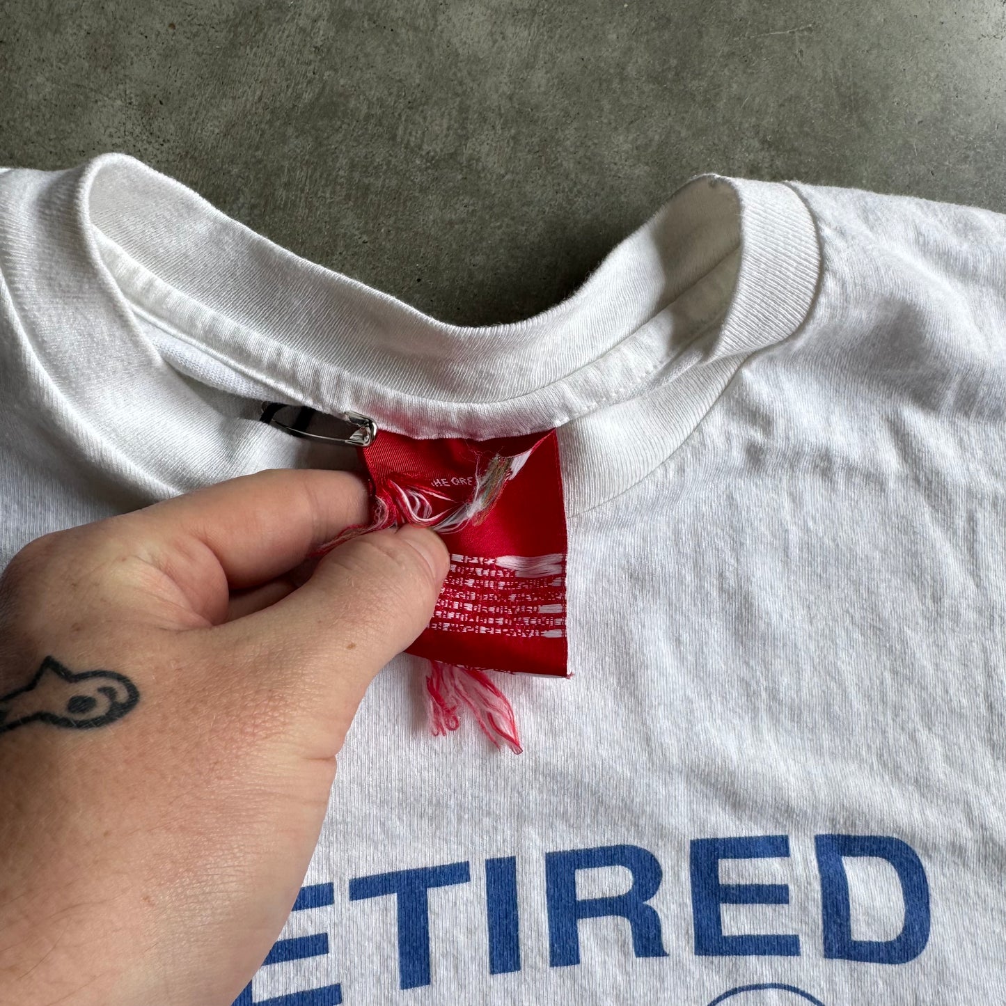 Vintage “Retired C.E.O” Gag Tee