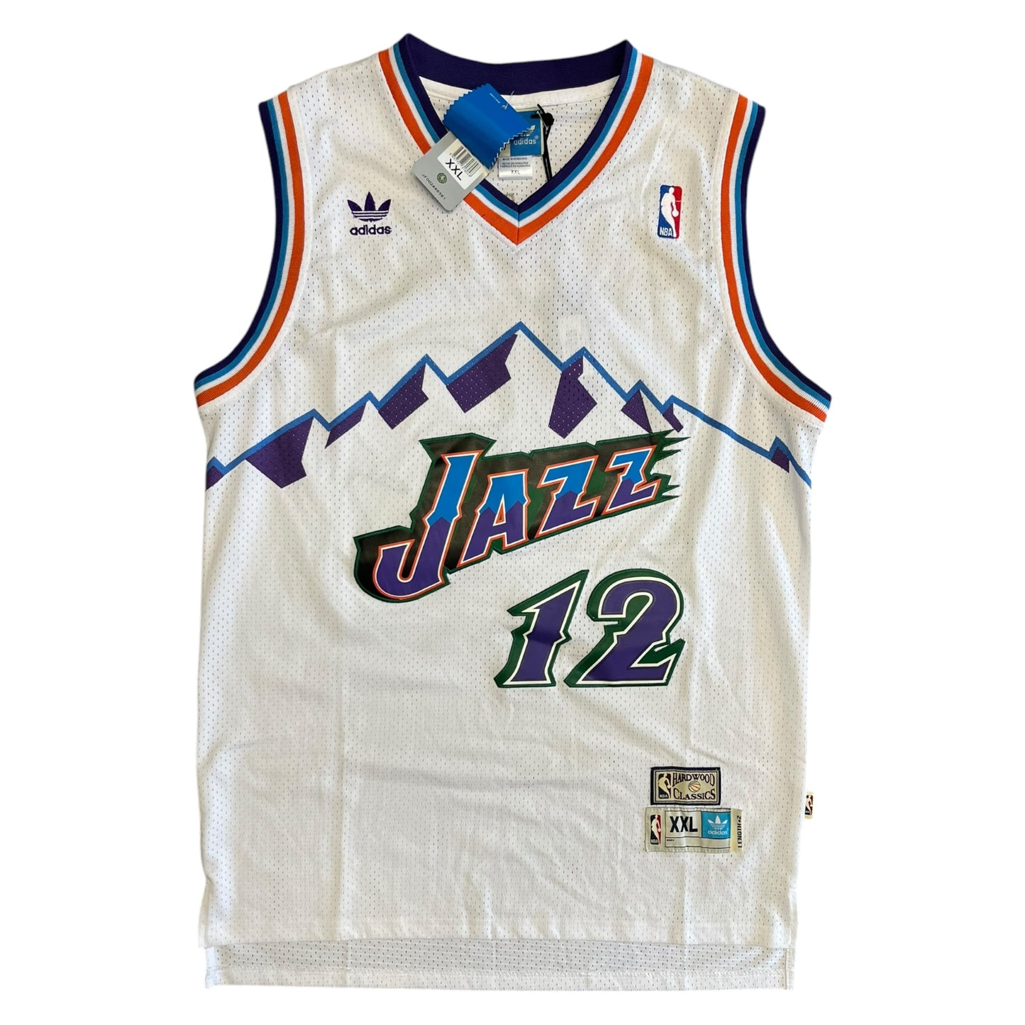 Y2K NWT Adidas Utah Jazz John Stockton Jersey