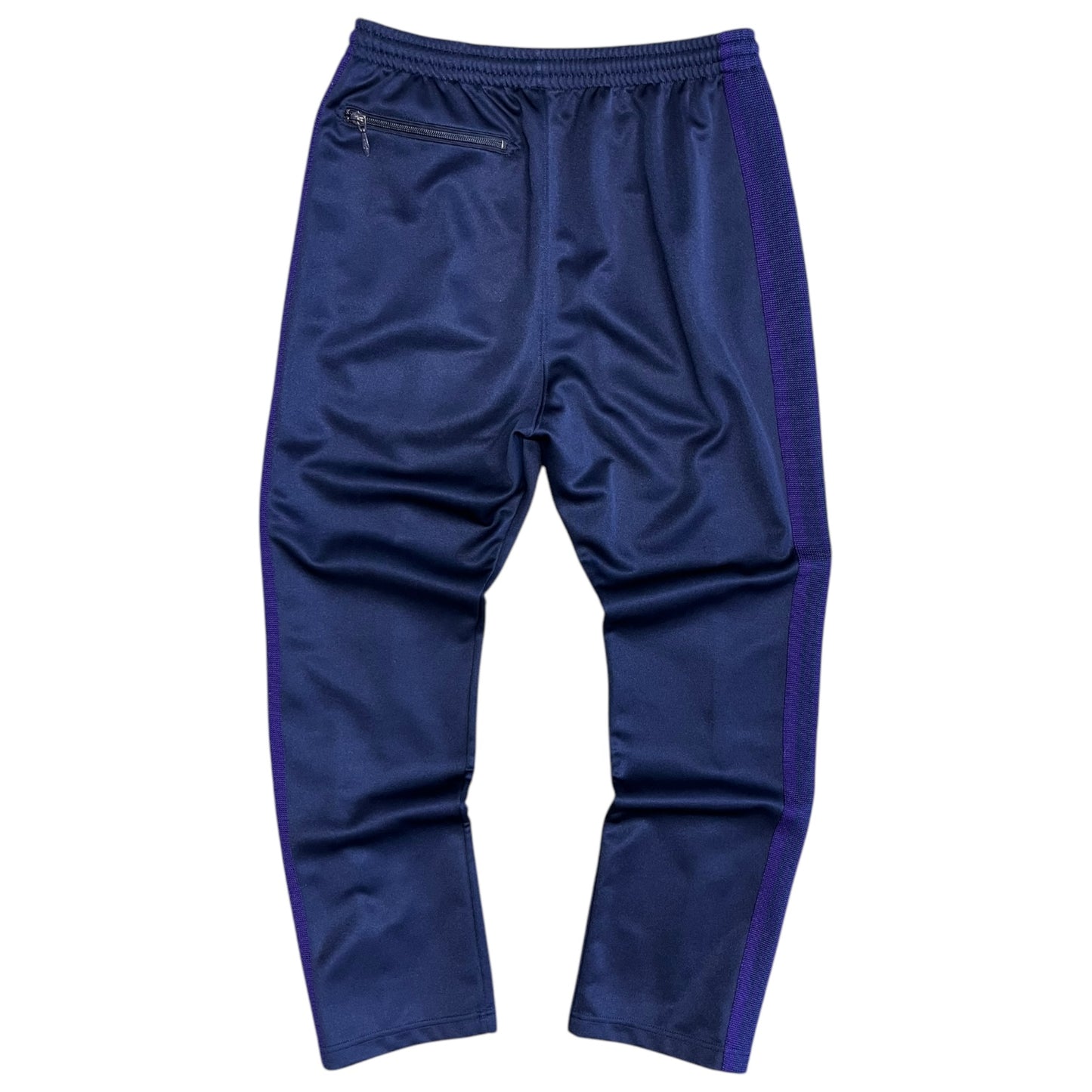 Needles Narrow Leg Stripe Sweatpants Navy/Purple