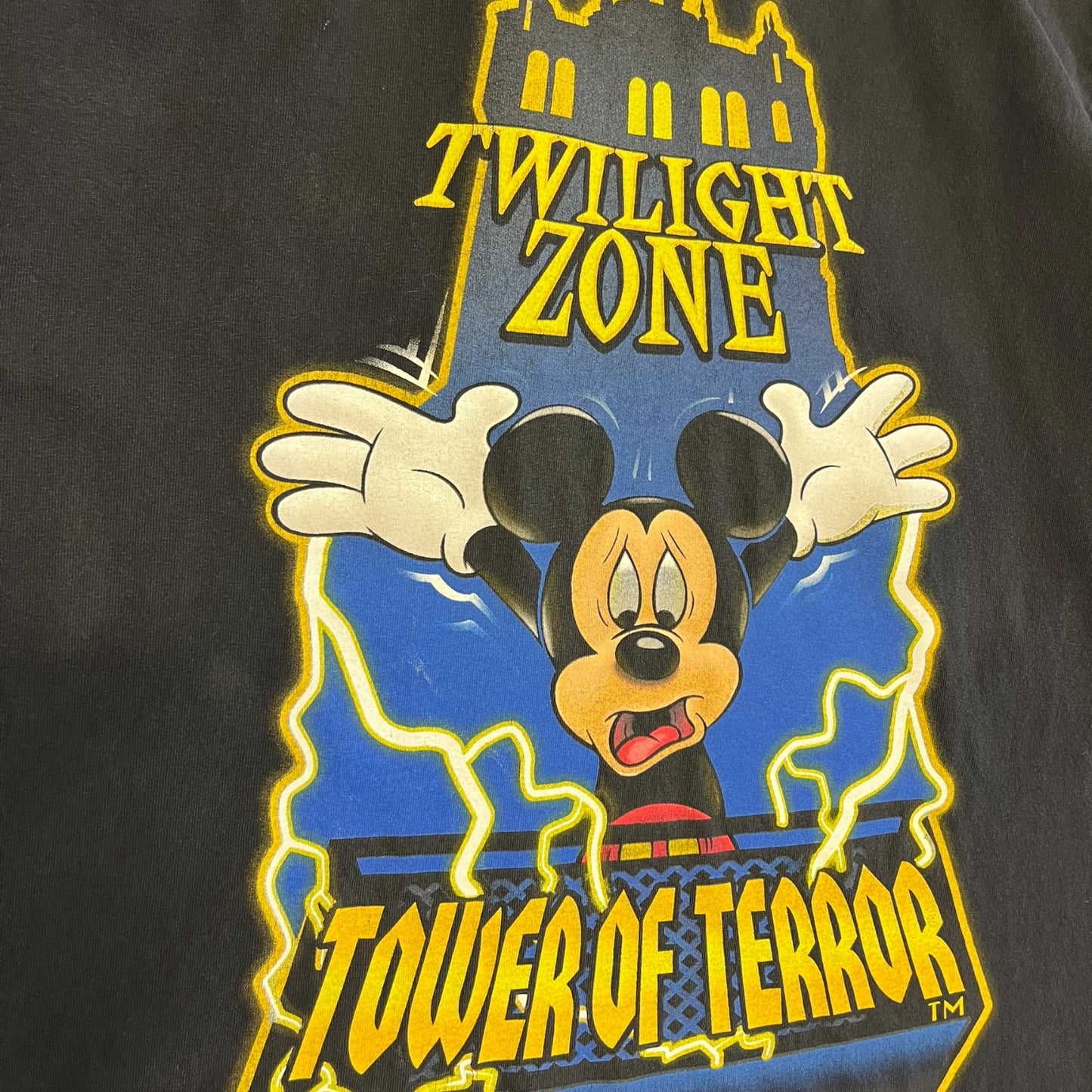 Vintage Walt Disney World Tower Of Terror T Shirt