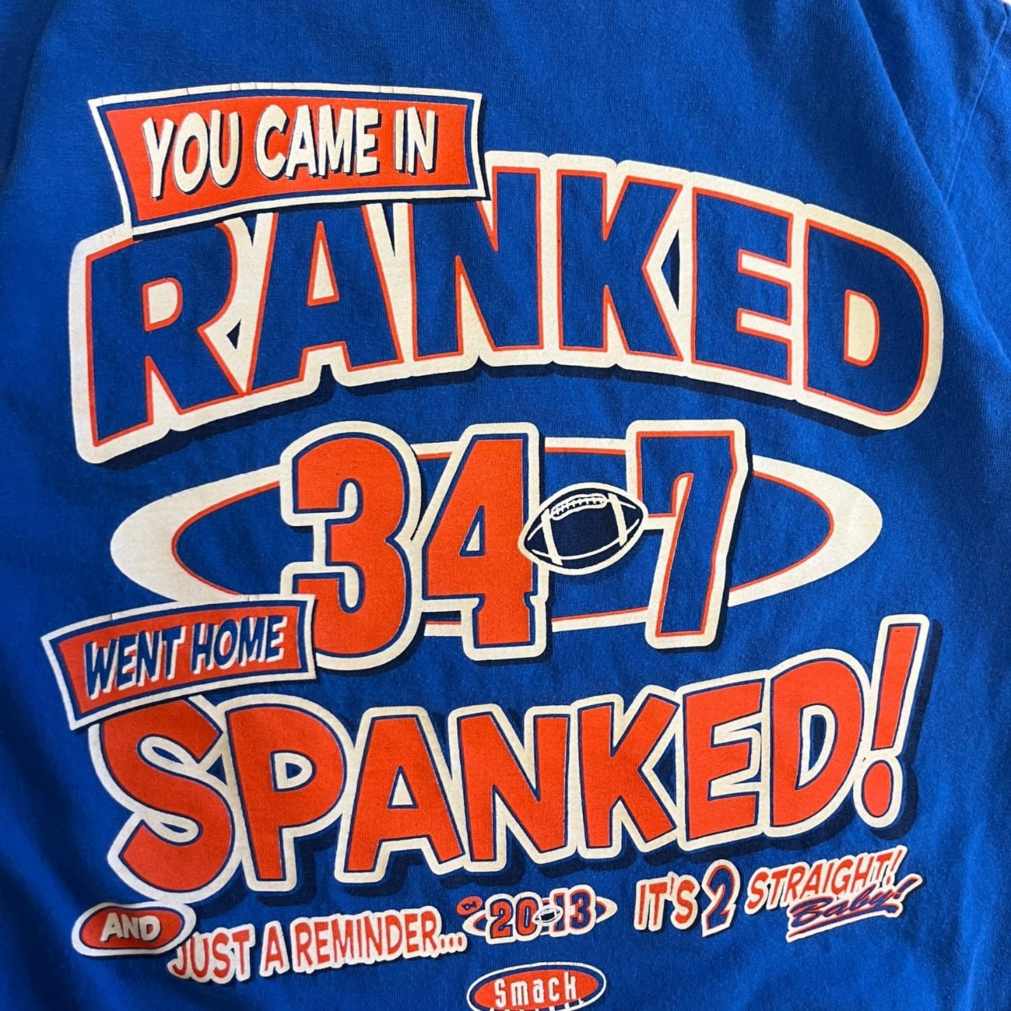 Y2K “You Came In Ranked Went Home Spanked” Smack Tee