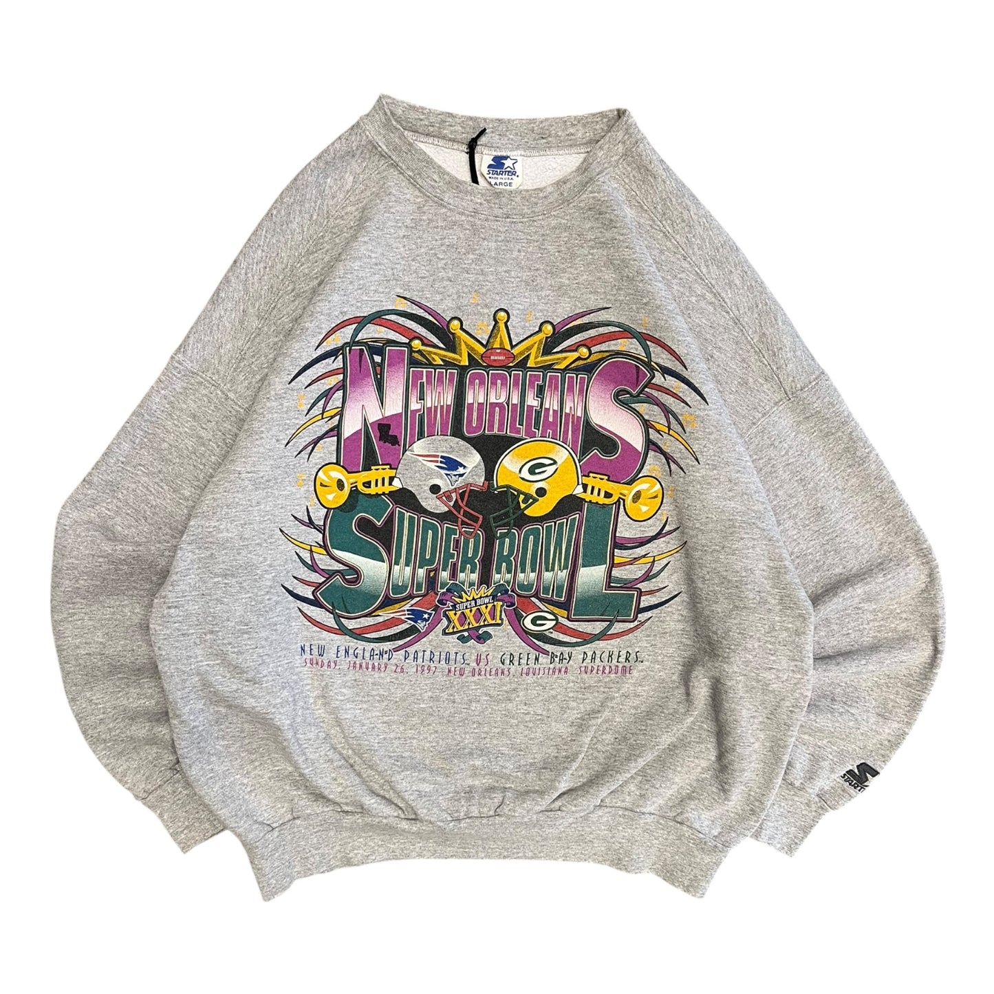 Vintage 1997 Packers Super Bowl Sweatshirt
