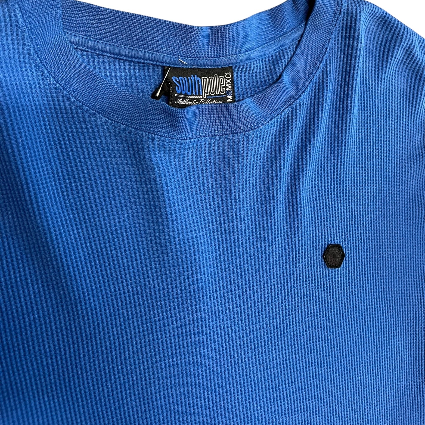 Y2K SouthPole Blue Thermal Longsleeve