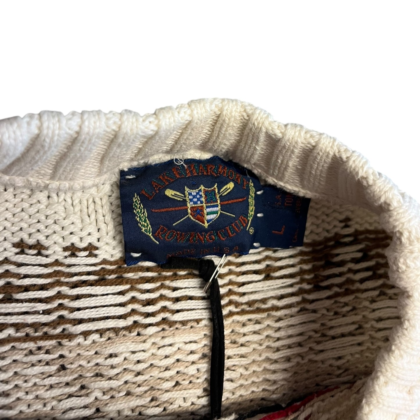 Vintage Lake Harmony Knitted Sweatshirt