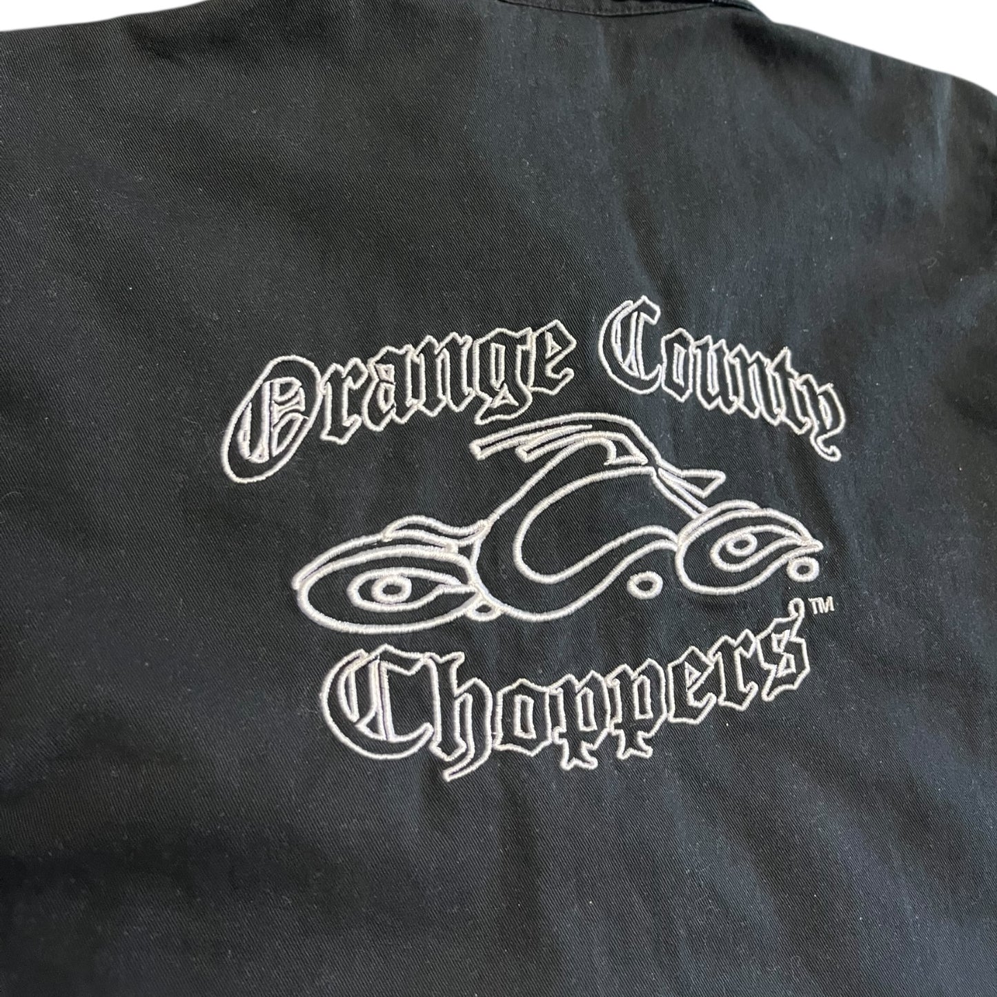 Women’s Y2K Orange County Choppers Cutoff Black Vest
