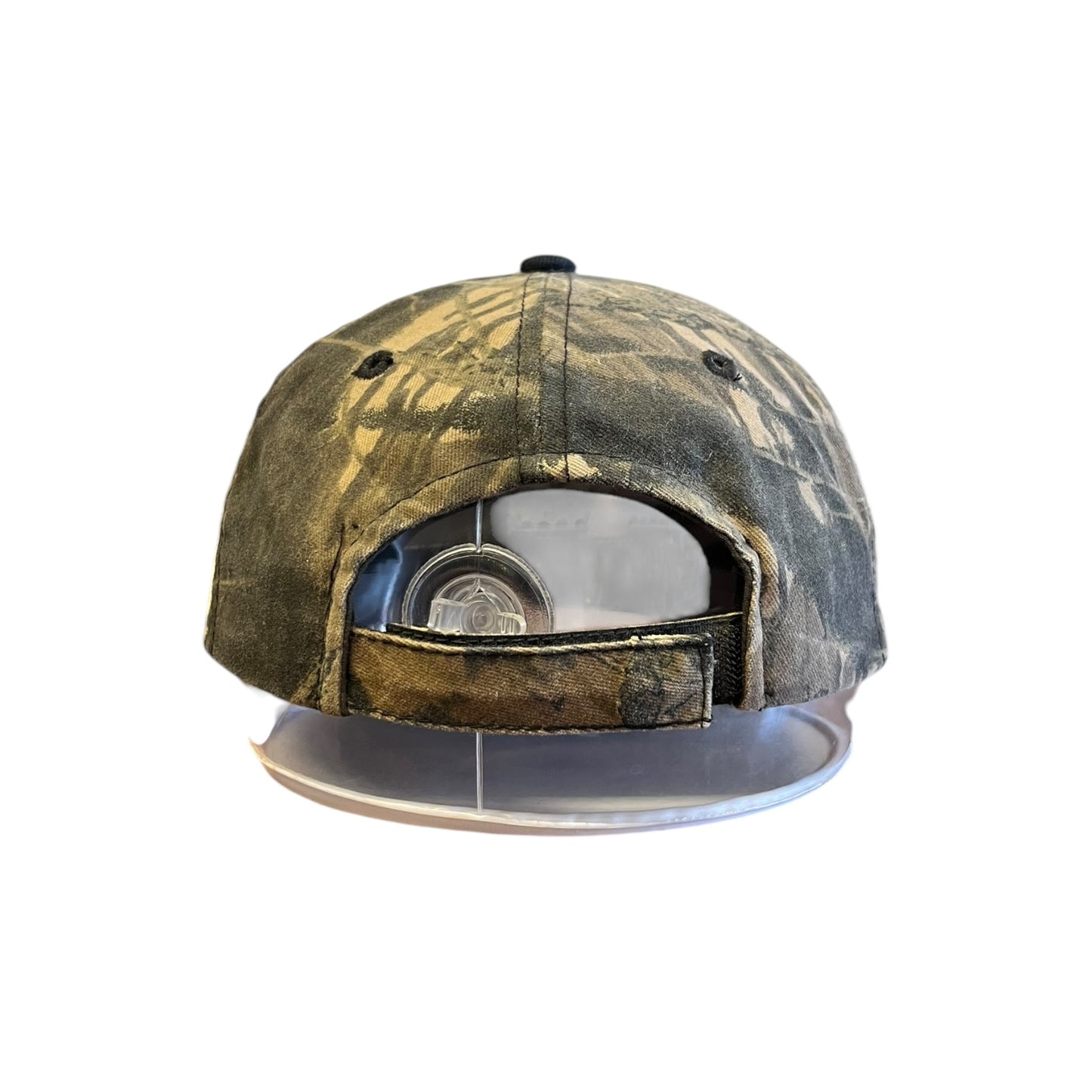 Y2K Camo Embroidered Fish Hat