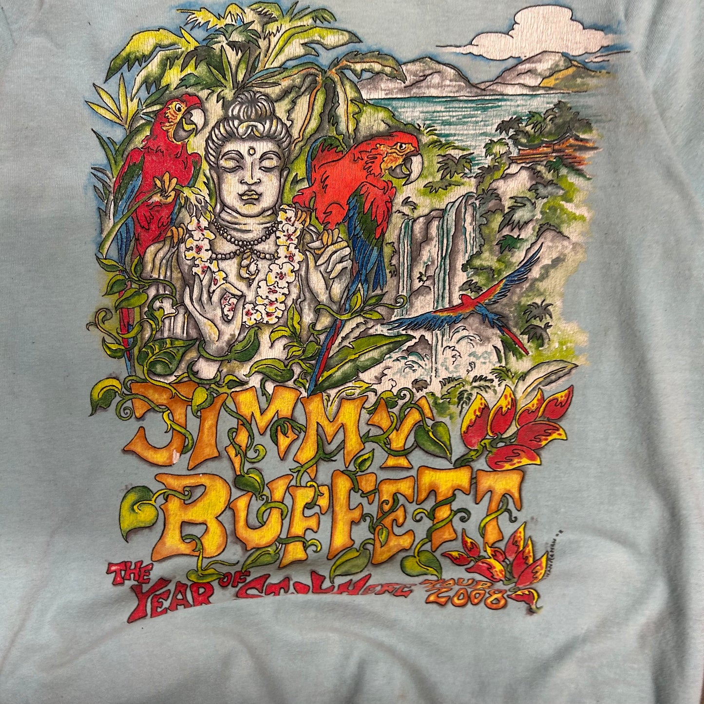 Modern Jimmy Buffet Tour Tee
