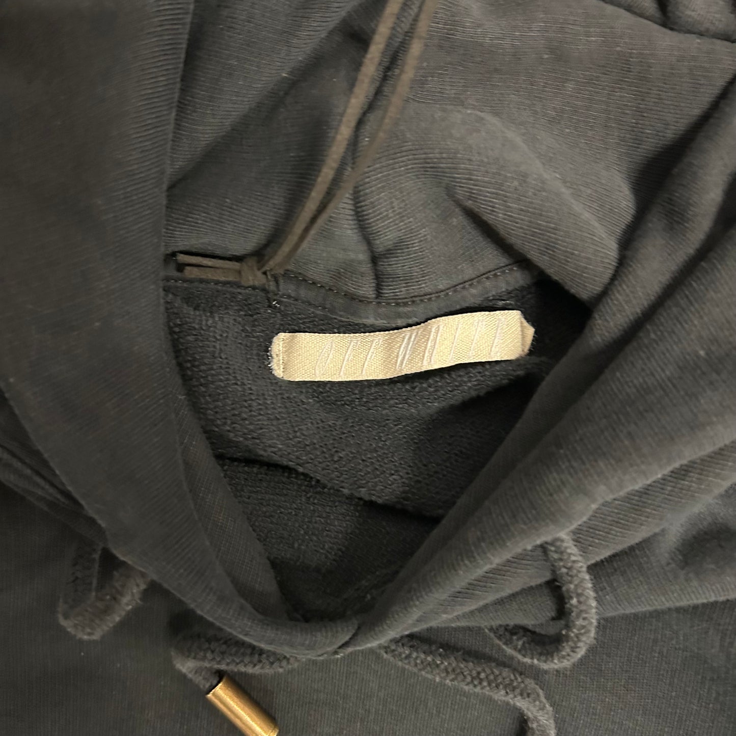 Off White Blue Collar Hoodie