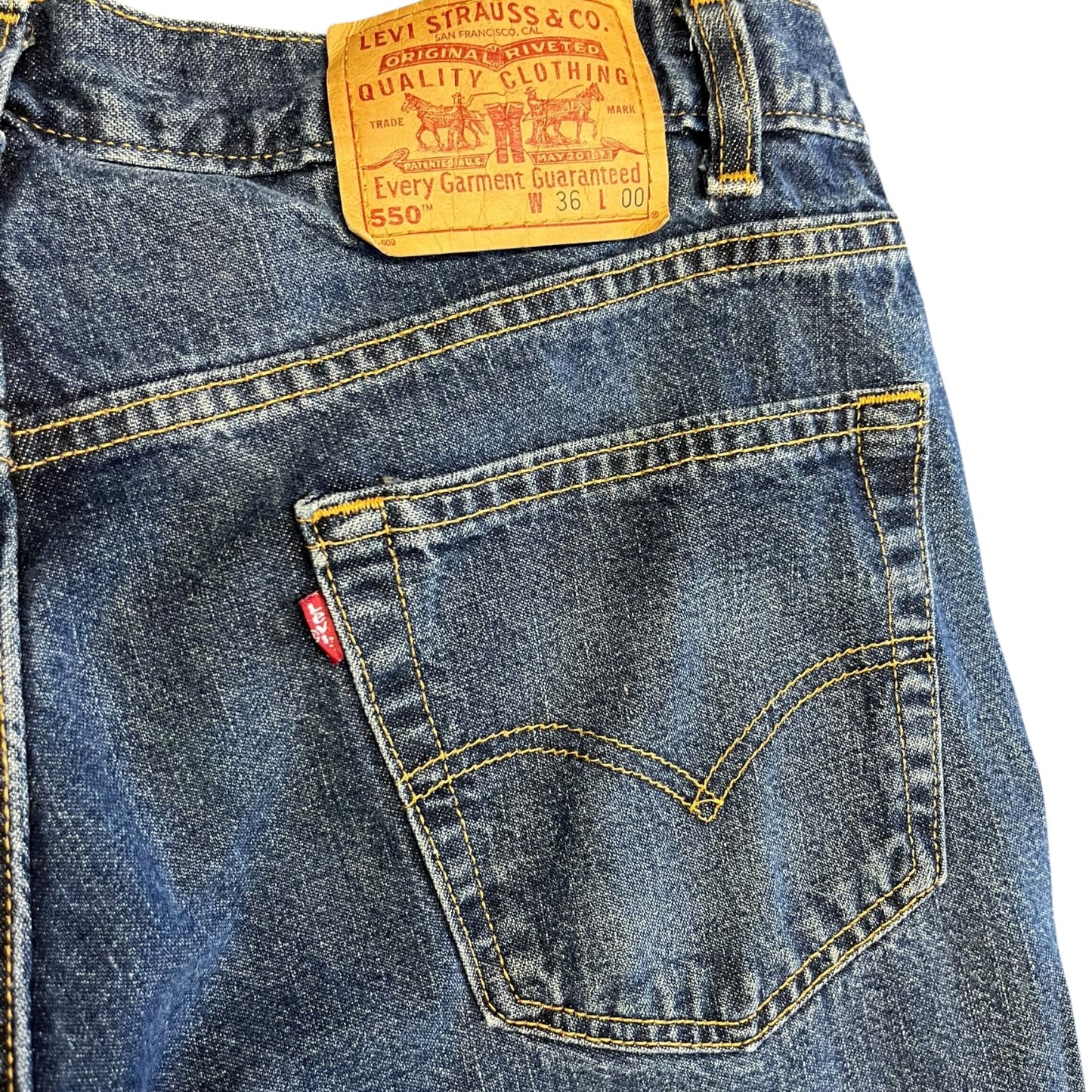 Vintage Levi’s 550 Relaxed Fit Denim Jorts