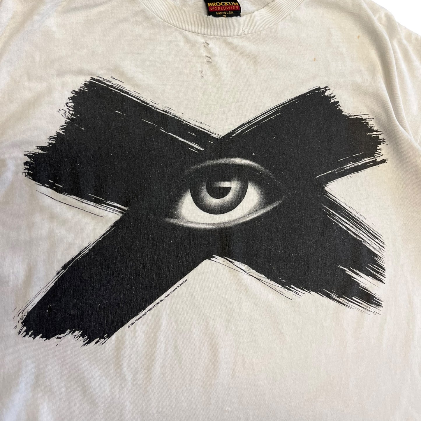 Vintage The Rolling Stones Voodoo Lounge Eye T Shirt