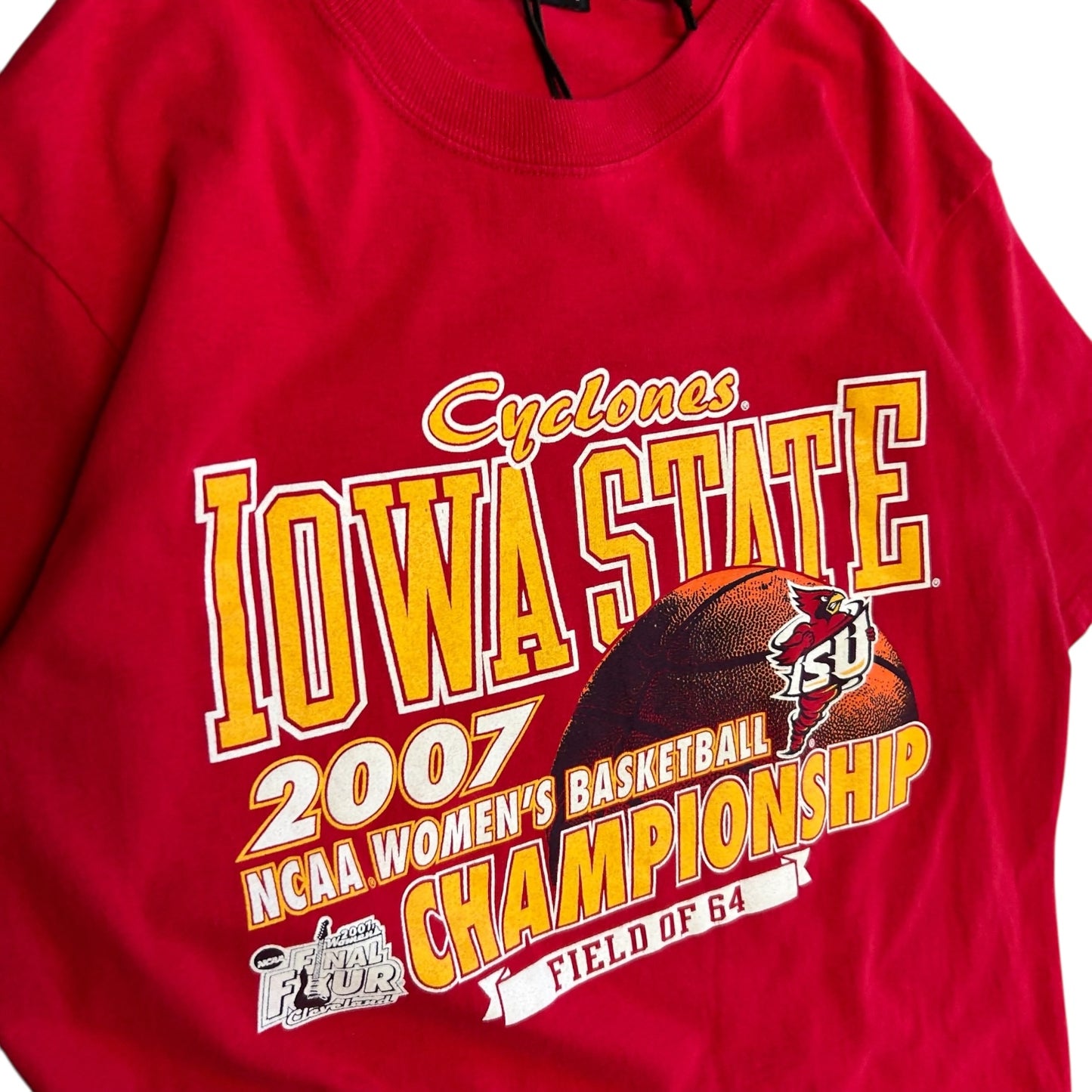 2007 Iowa State Women’s Basketball Championship Tee