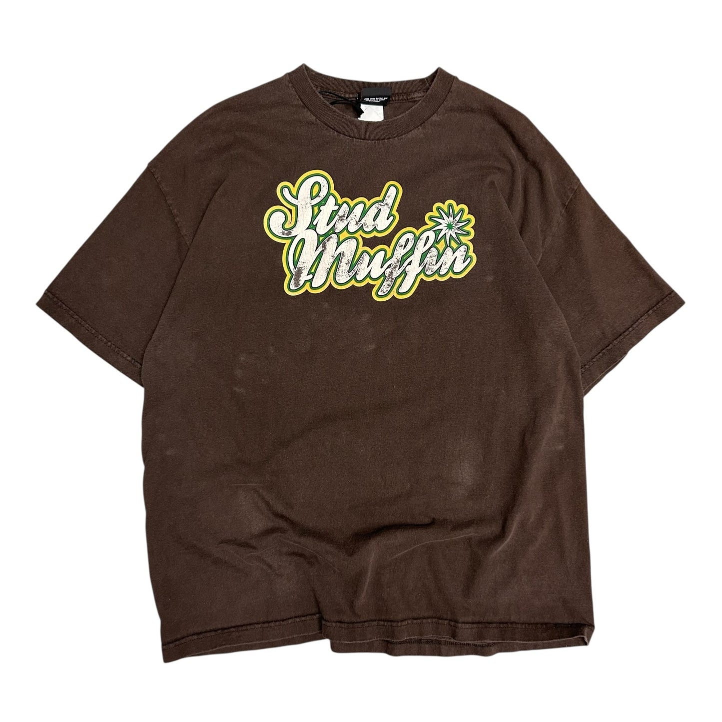Vintage Brown Giant Stud Muffin Tee