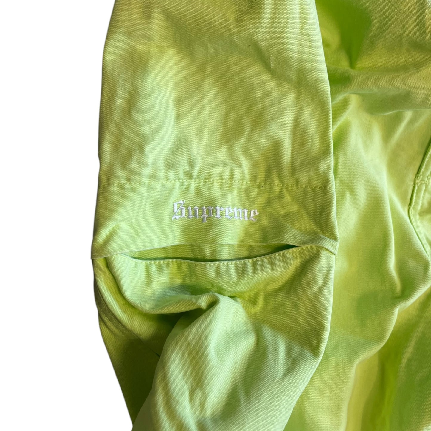 SS23 Supreme Belted Trail Pant Neon Green