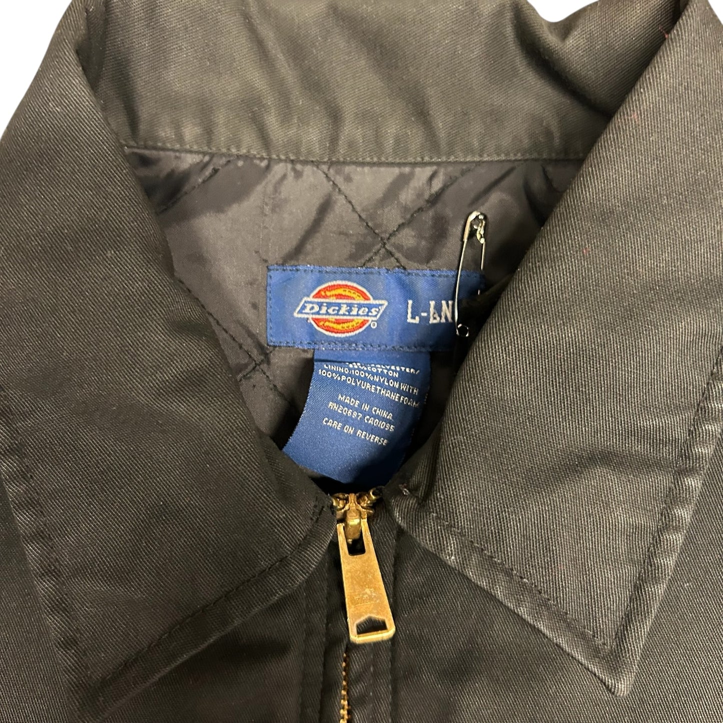 Y2K Dickies Black Detroit Style Work Jacket