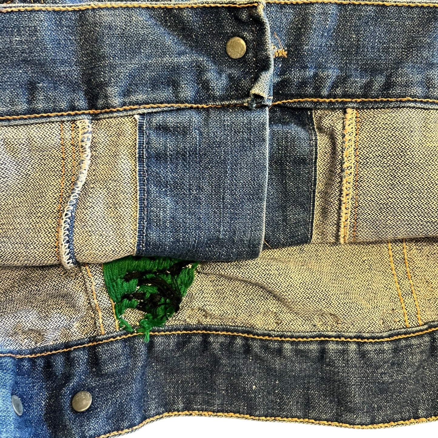 Vintage Wrangler Studded Denim Jacket with Dragon Embroidery