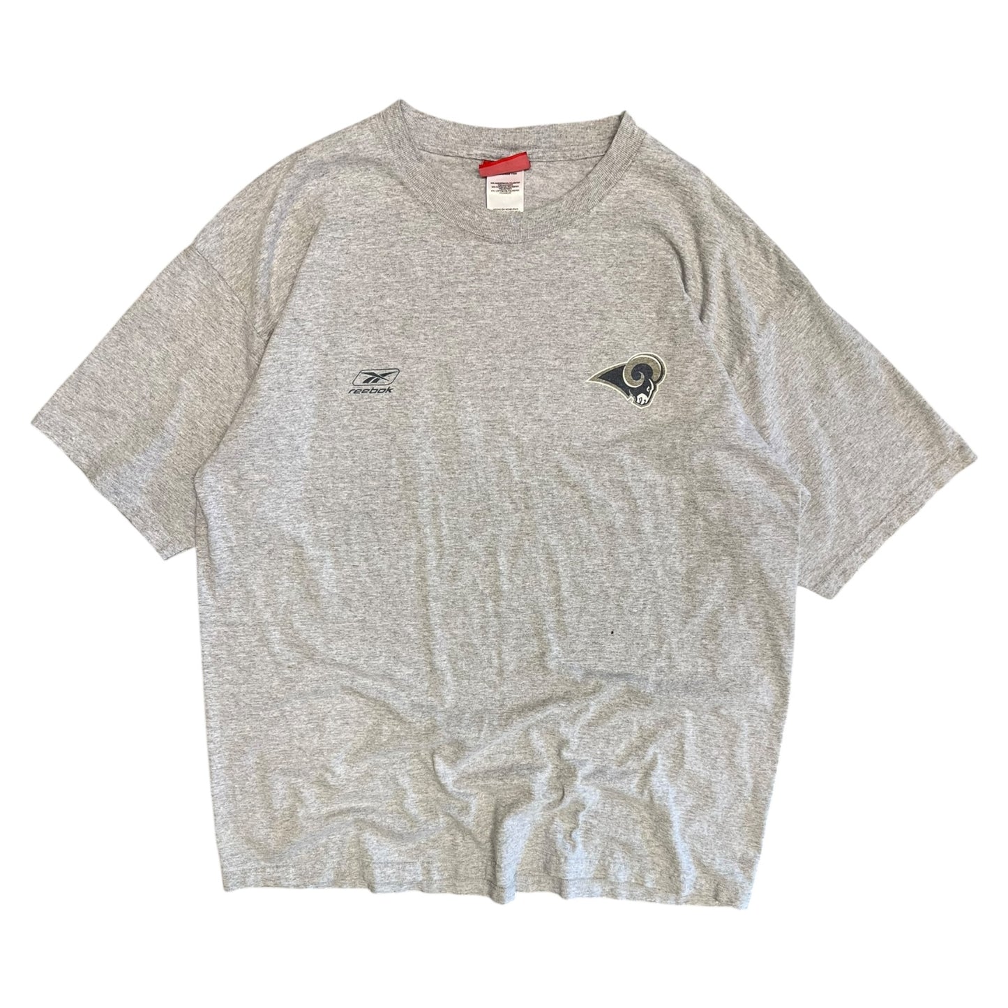 Y2K Reebok NFL Grey Rams Tee