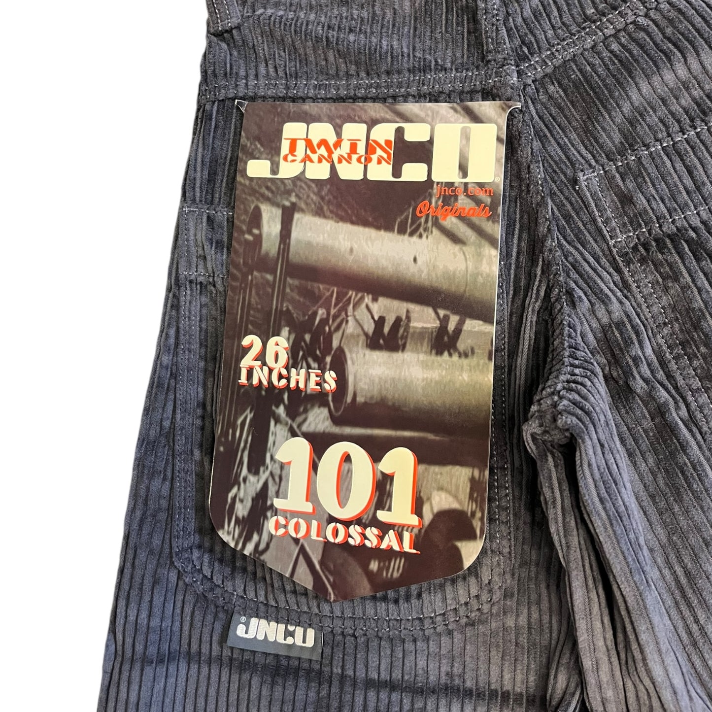 JNCO - 101 Twin Cannon. 26" 4 Wale Corduroy (Magnet)