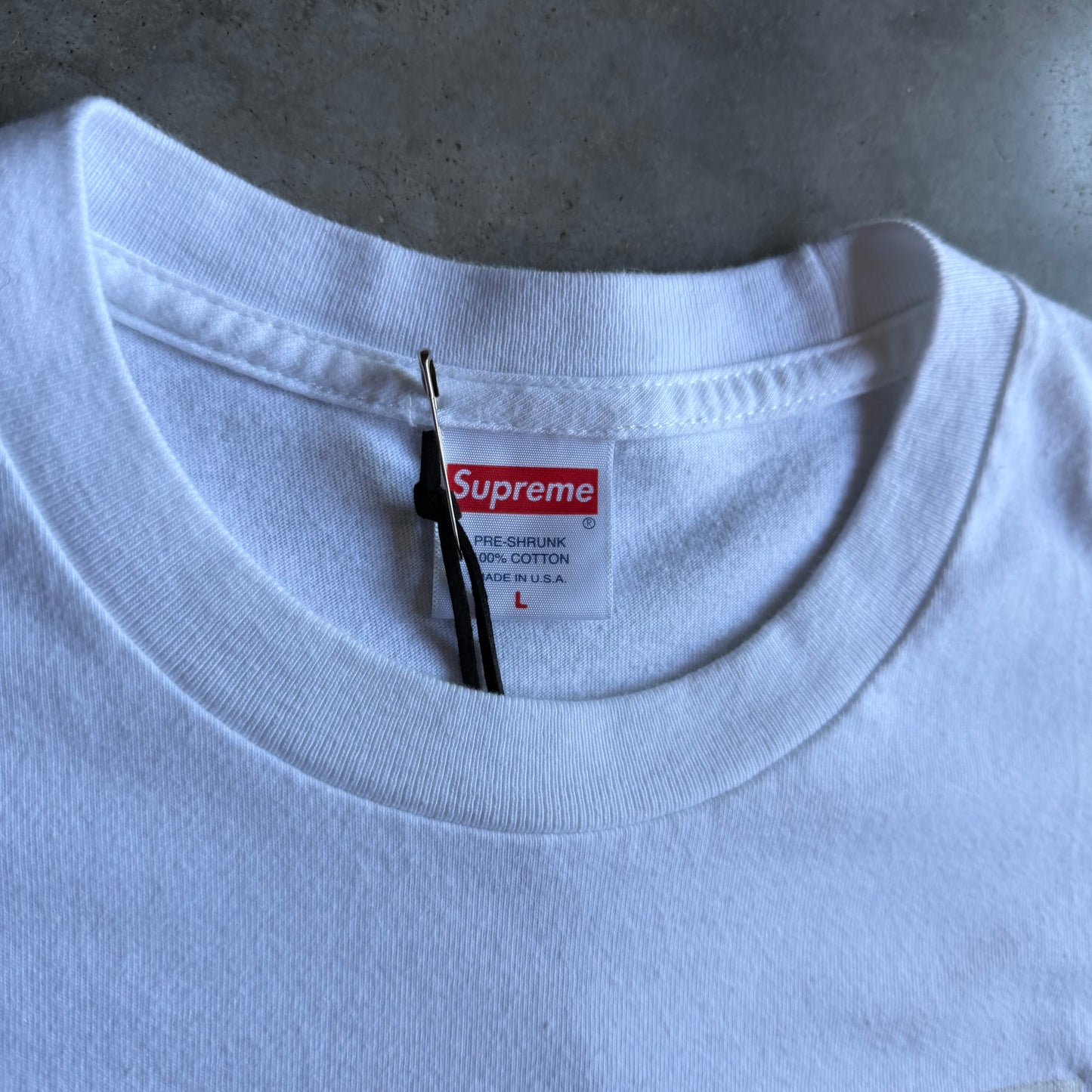 Supreme SS21 Anna Nicole Smith T Shirt White