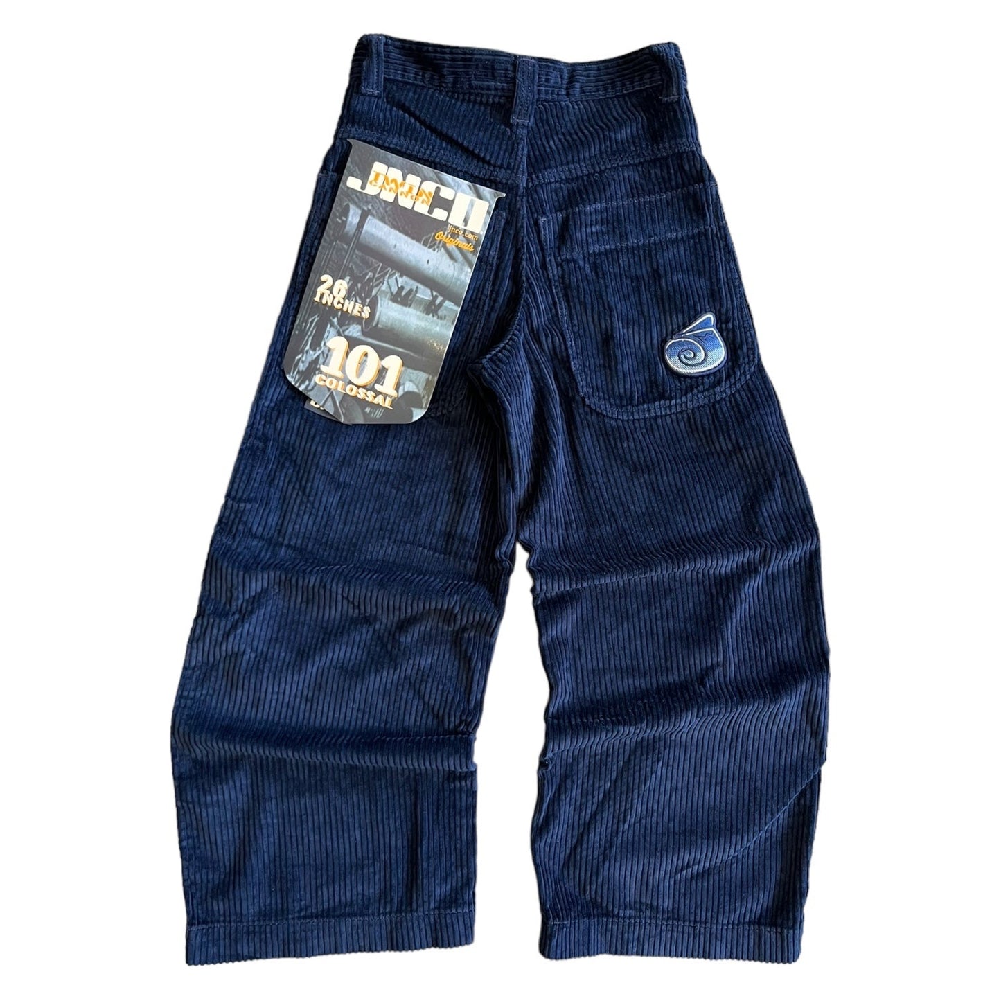 JNCO - 101 Twin Cannon. 26" 4 Wale Corduroy (Navy)