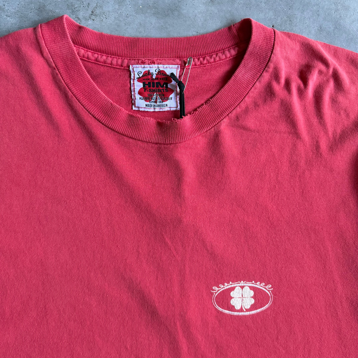 Y2K Lucky Brand Big Back Graphic Tee