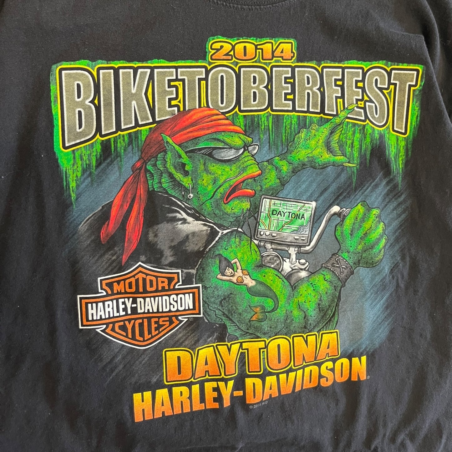 Harley Davidson Daytona Sea Monster Tee