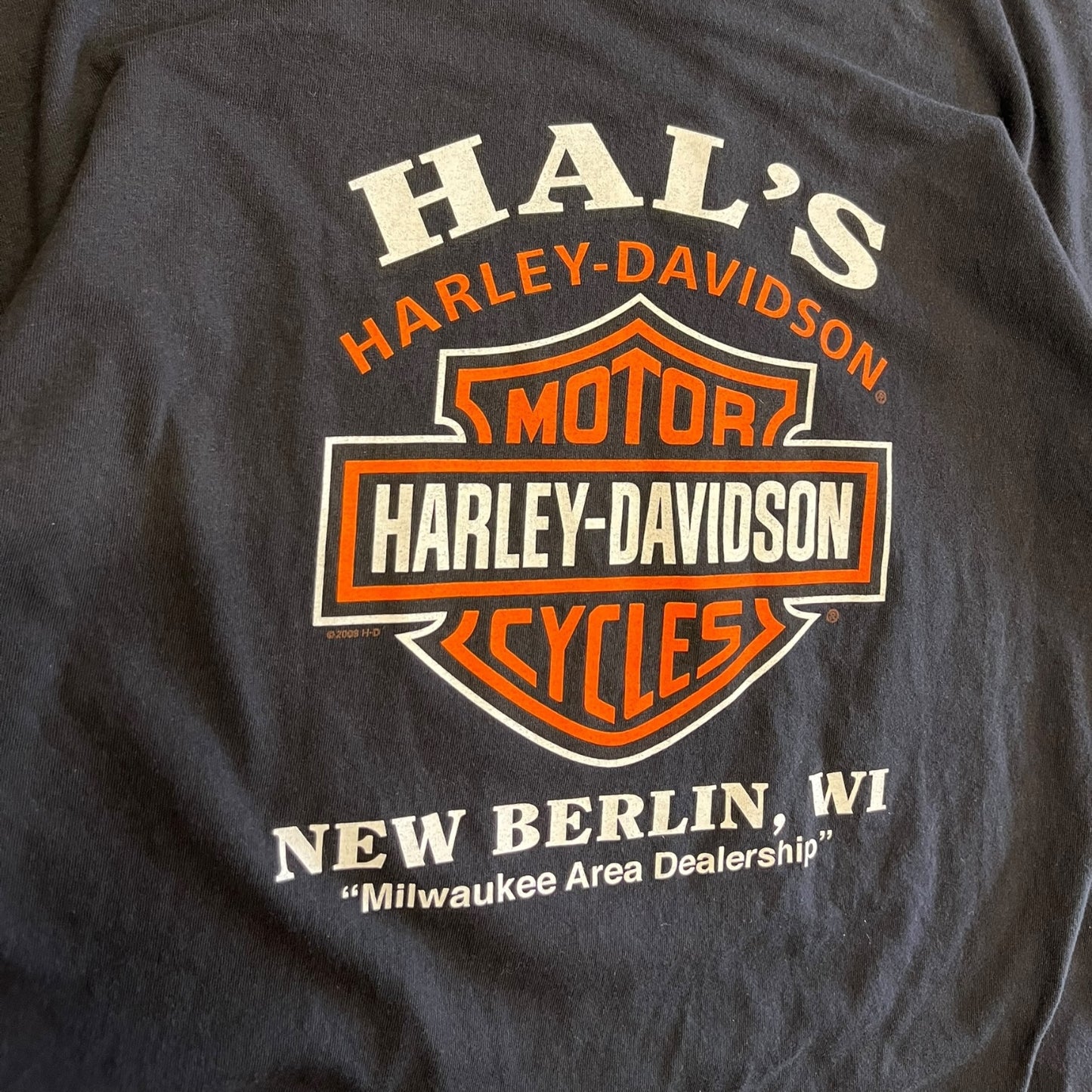 Y2K Harley Davidson Milwaukee 105 Anniversary Tee