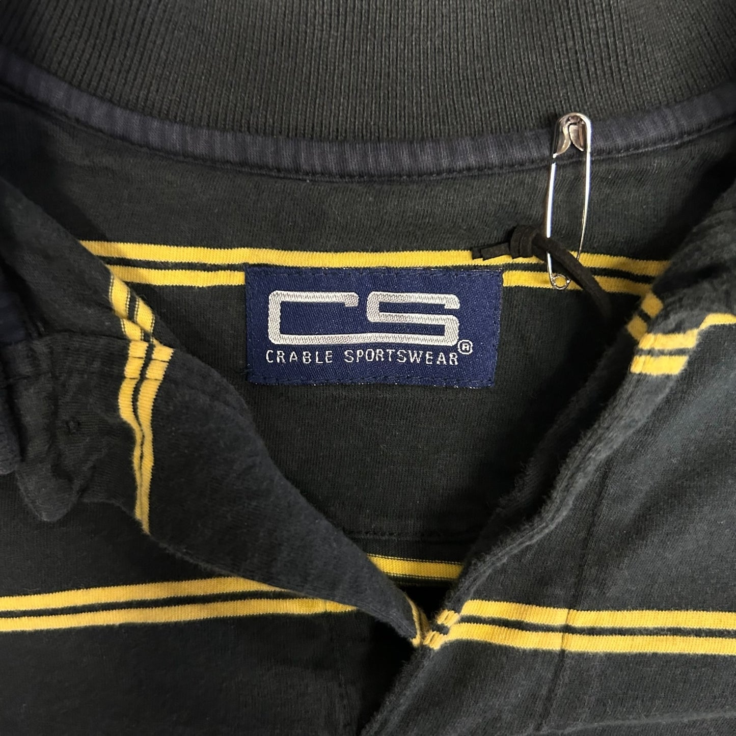 Vintage Hawkeyes Double Striped Polo