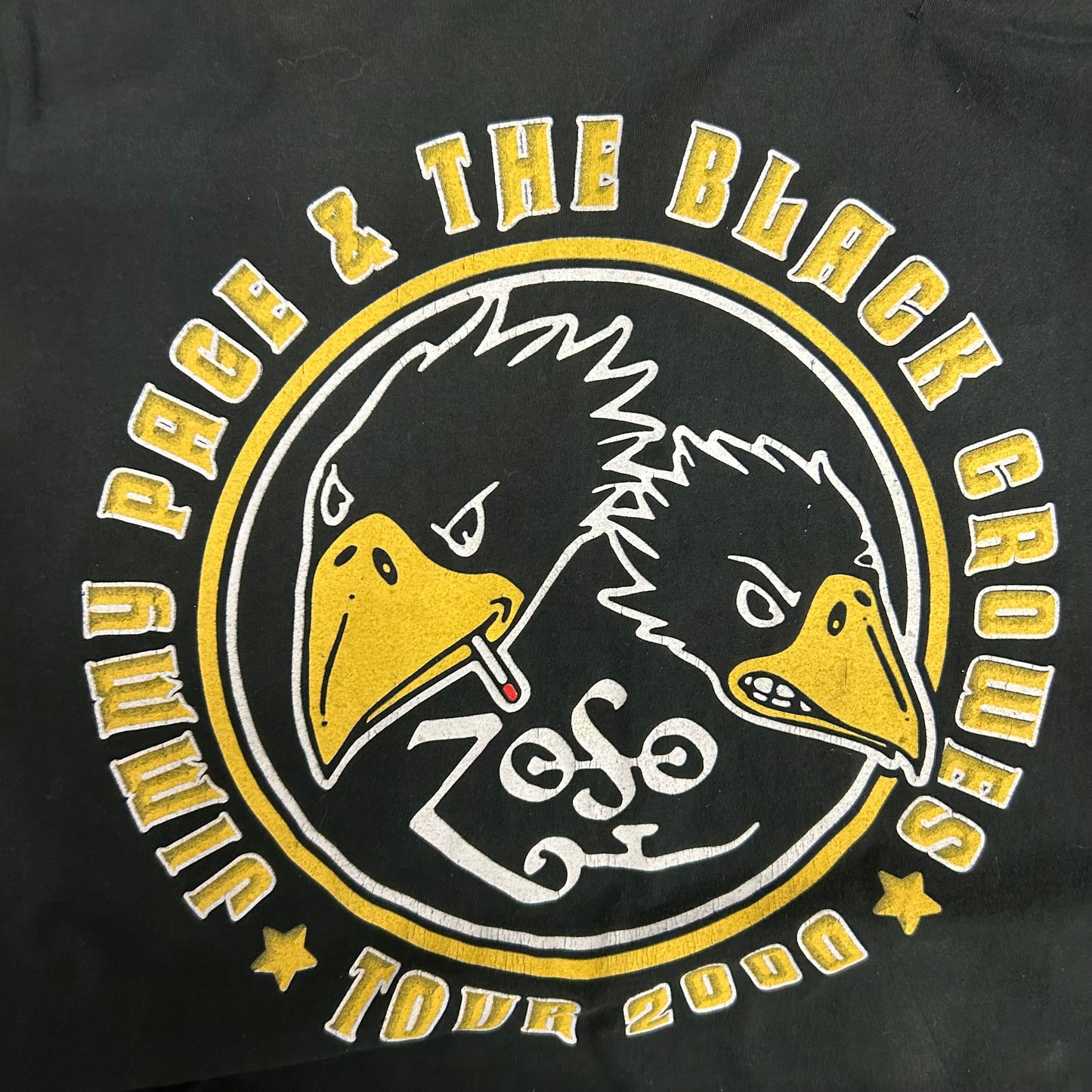 Vintage 2000 Black Crow Band Tee