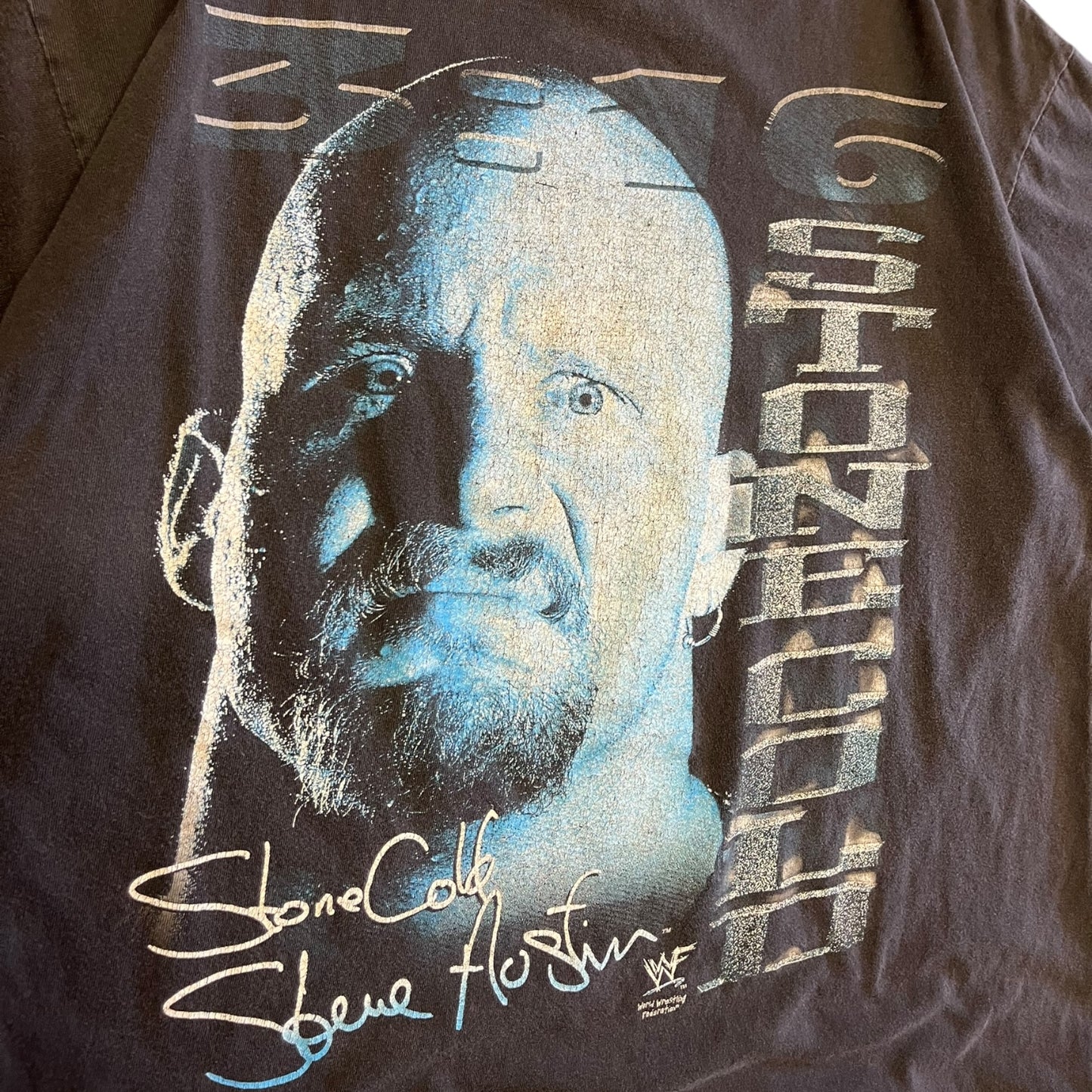 Vintage Stone Cold Steve Austin Wet Number Tee