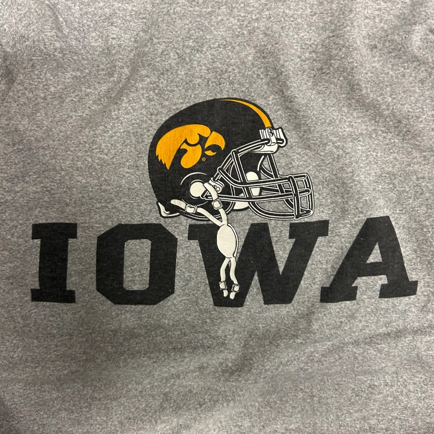 Vintage Iowa Hawkeyes Football Tee