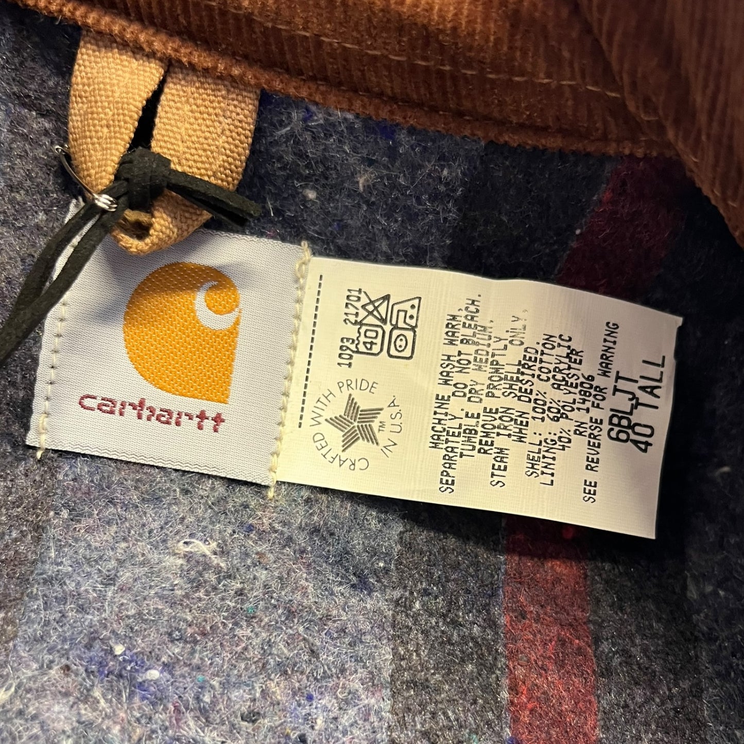 Carhartt 6BLJT Detroit Jacket - 40 T