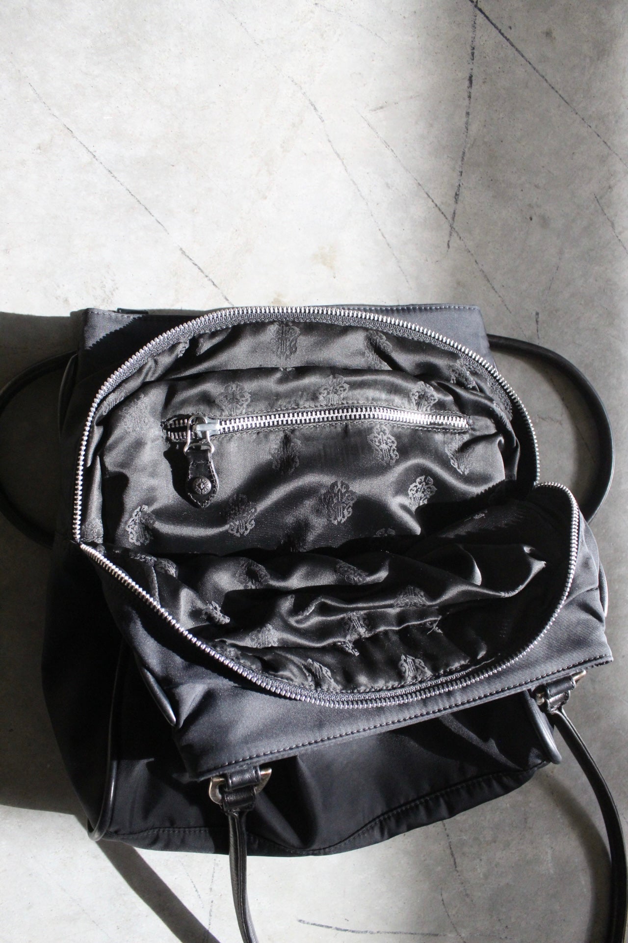 Chrome Hearts Nylon Gunslinger Hand Bag