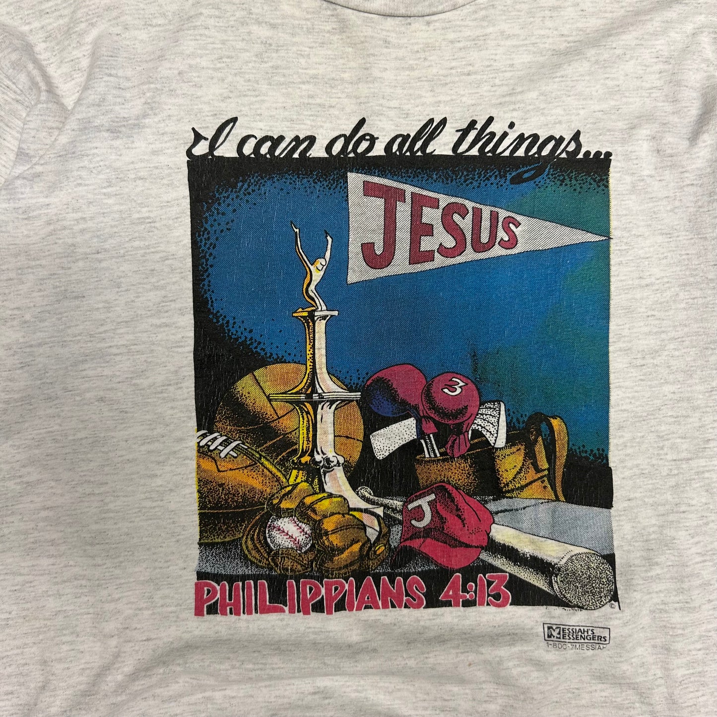 Vintage I Can Do All Things Jesus Tee